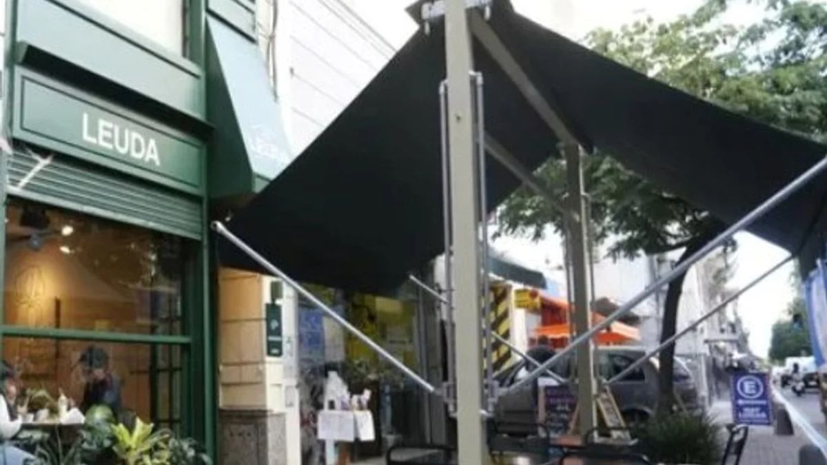 El bar donde la moza fue atacada.