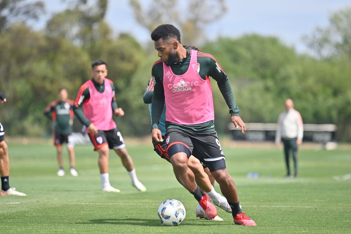 Miguel Borja podría ser titular en el ataque de River Miguel Borja podría ser titular en el ataque de River