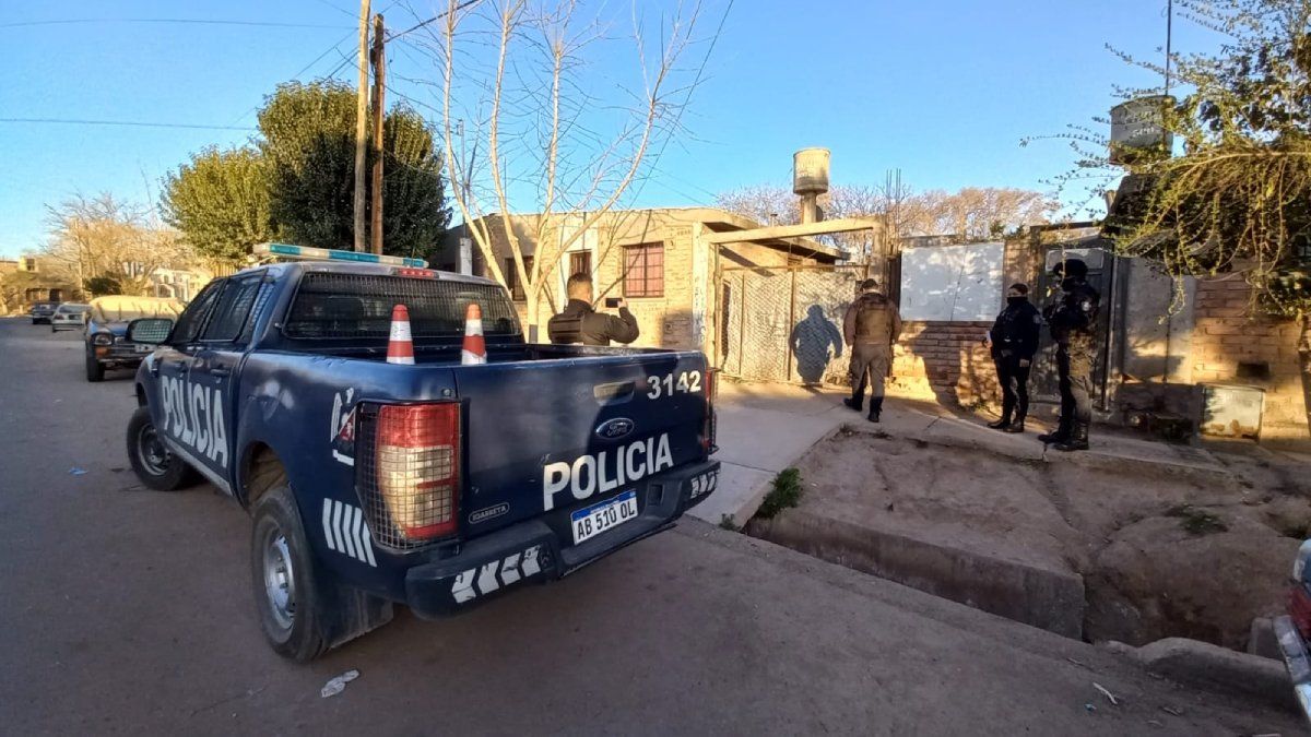 El domicilio en Godoy Cruz donde ocurrió la tentativa de femicidio. Foto: Matías Pascualetti.
