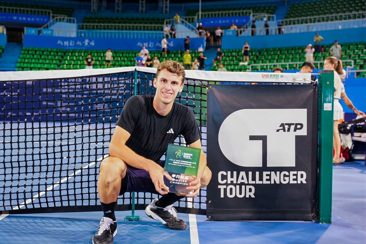 Juan Manuel Cer&uacute;ndolo fue campe&oacute;n del Challenger de Guangzhou, en China.