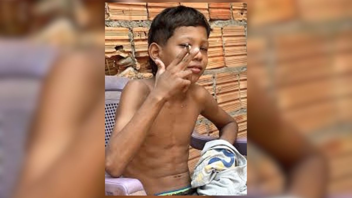 El delincuente que fue asesinado en Brasil.