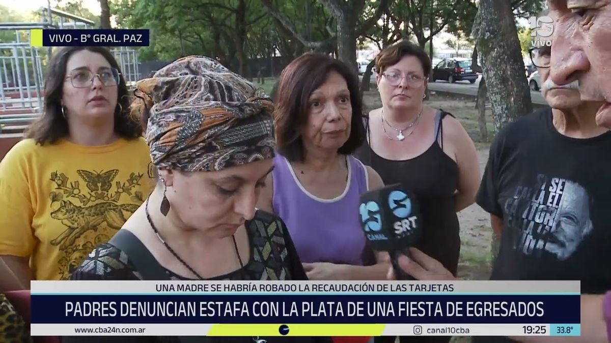 C&oacute;rdoba. Una madre rob&oacute; 11 millones de pesos que estaban destinados a realizar la fiesta de egresados de un grupo de chicos.