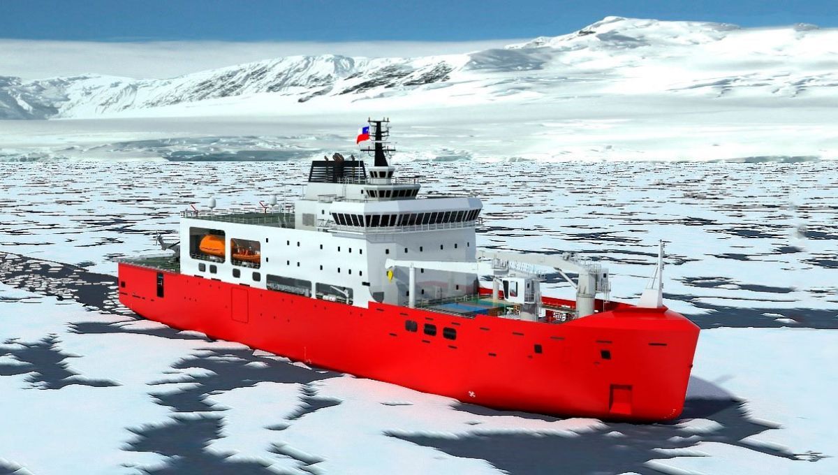 Con 10.000 toneladas y 111 metros: el primer buque rompehielos de América del Sur