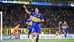 Boca le ganó 3 a 0 a Central Norte de Salta con un doblete de Cavani y avanzó en la Copa Argentina