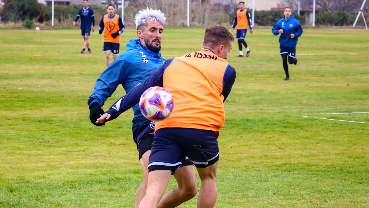 Braian Sánchez está enfocado en el partido ante Racing, en Córdoba.
