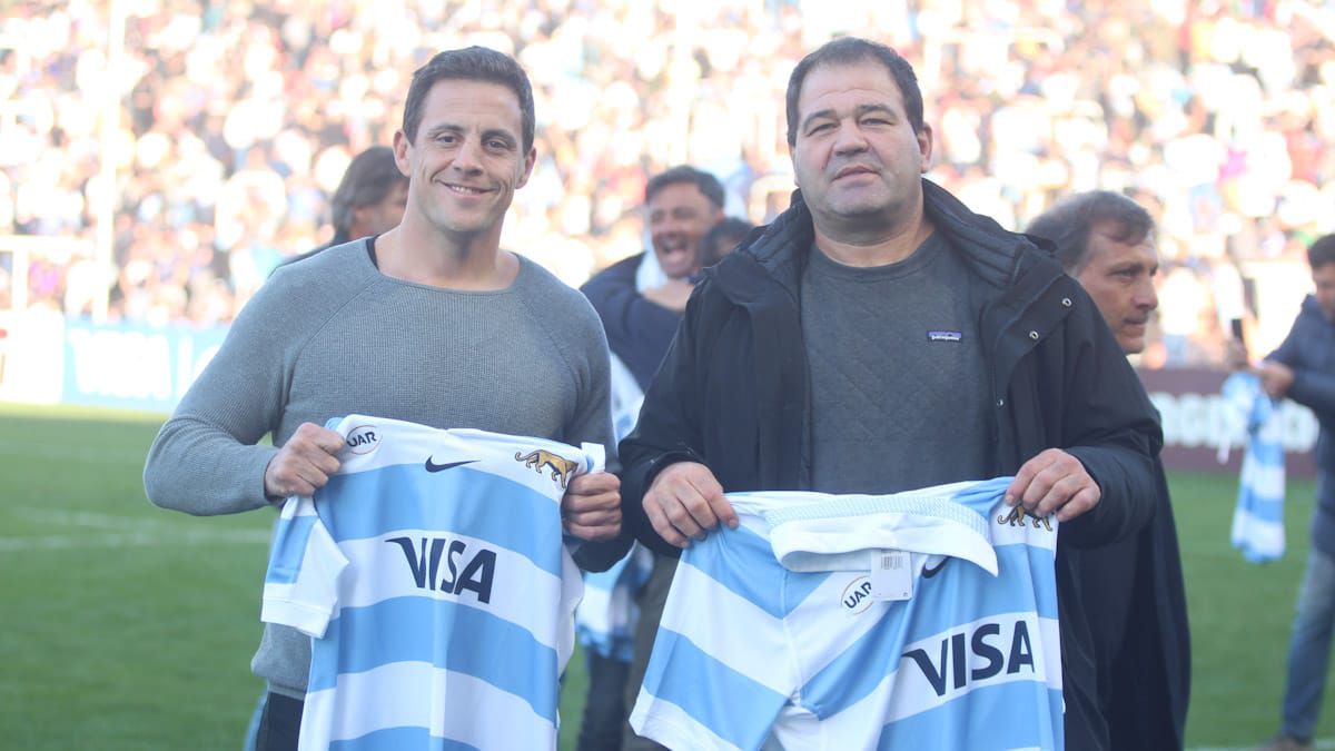 Del Mendoza RC y de Los Pumas: Guiñazú y Méndez