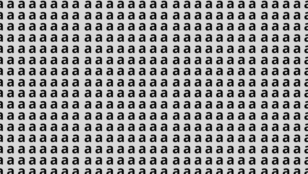 Acertijo visual: solo las personas con vista de halcón podrán encontrar la letra E en la imagen