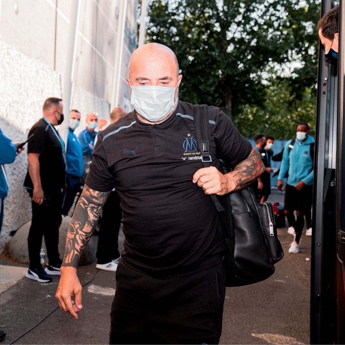 Jorge Sampaoli criticó la llegada de Messi al PSG.