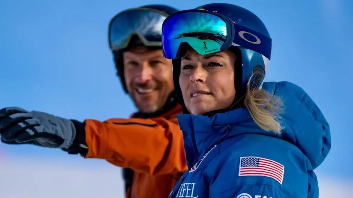 Lindsey Vonn se prepara en Chile