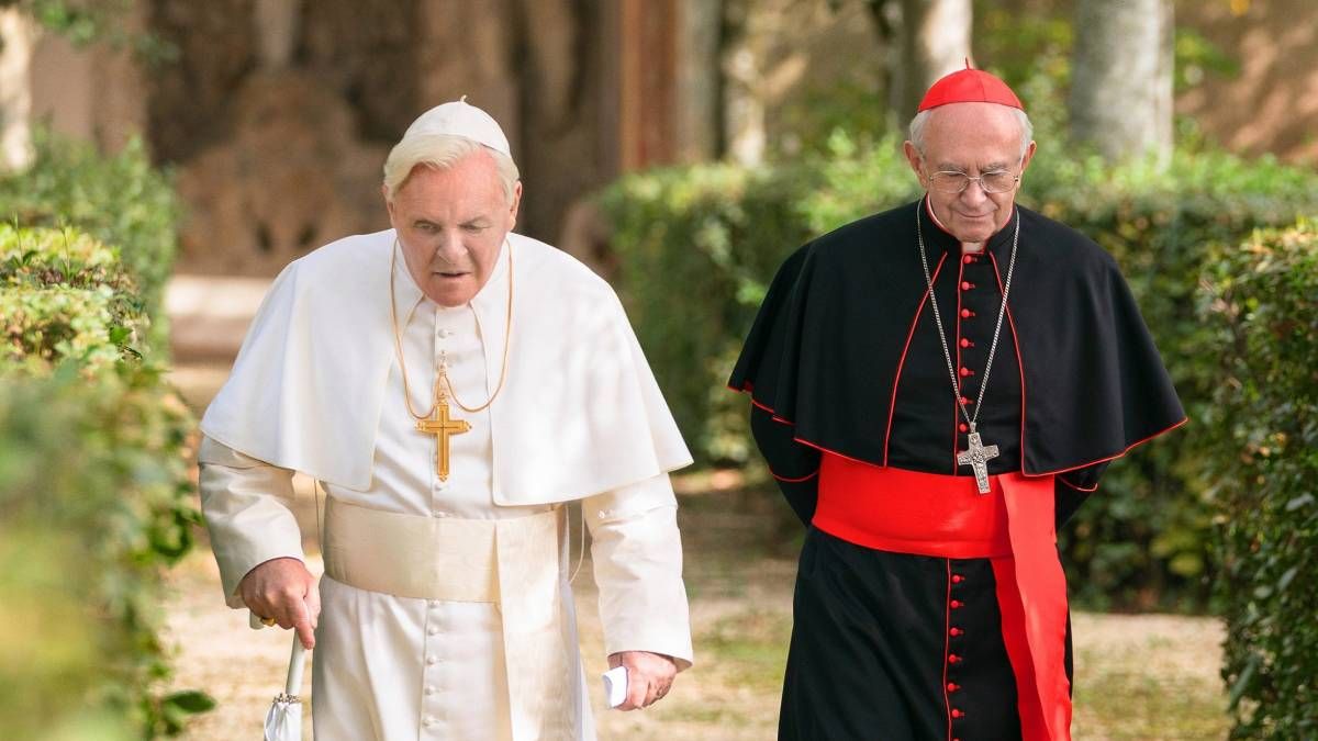 Netflix tiene la película sobre el papa Francisco y protagonizada por Anthony Hopkins.