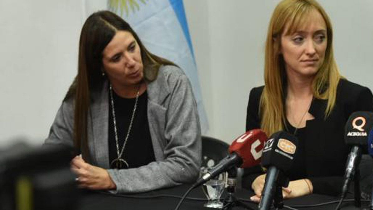 Legisladoras nacionales del Frente de Todos: Marisa Uceda y Anabel Fernández Sagasti.