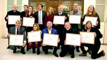 Merecido homenaje a Ricardo Mur y a otros locutores