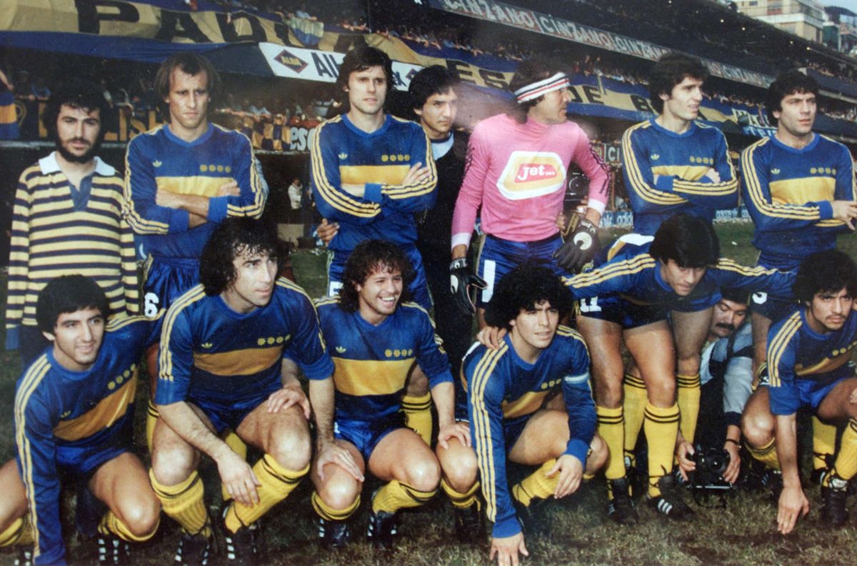 El Boca campeón del 81, con Diego Maradona, quedó en la historia.