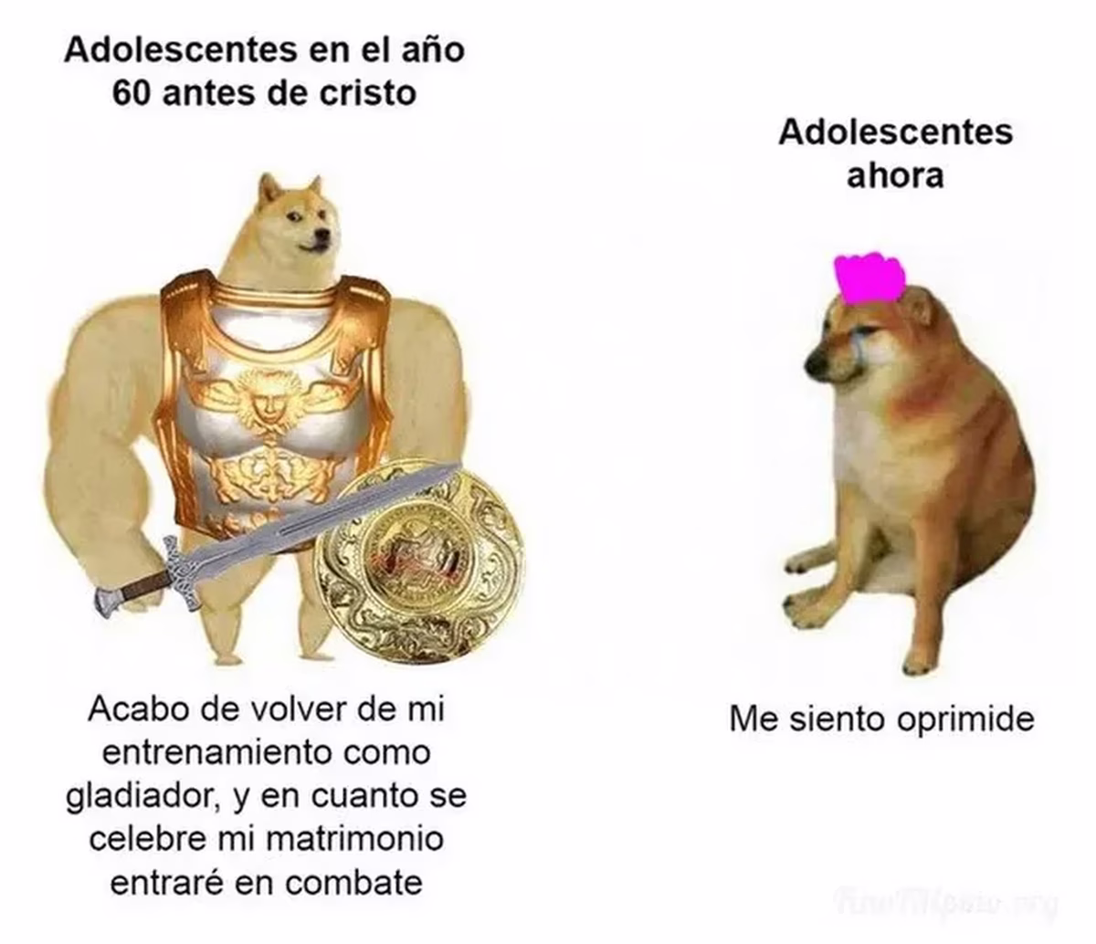 Los problemas de los adolescentes aC. vs. dC. Los problemas de los adolescentes aC. vs. dC.