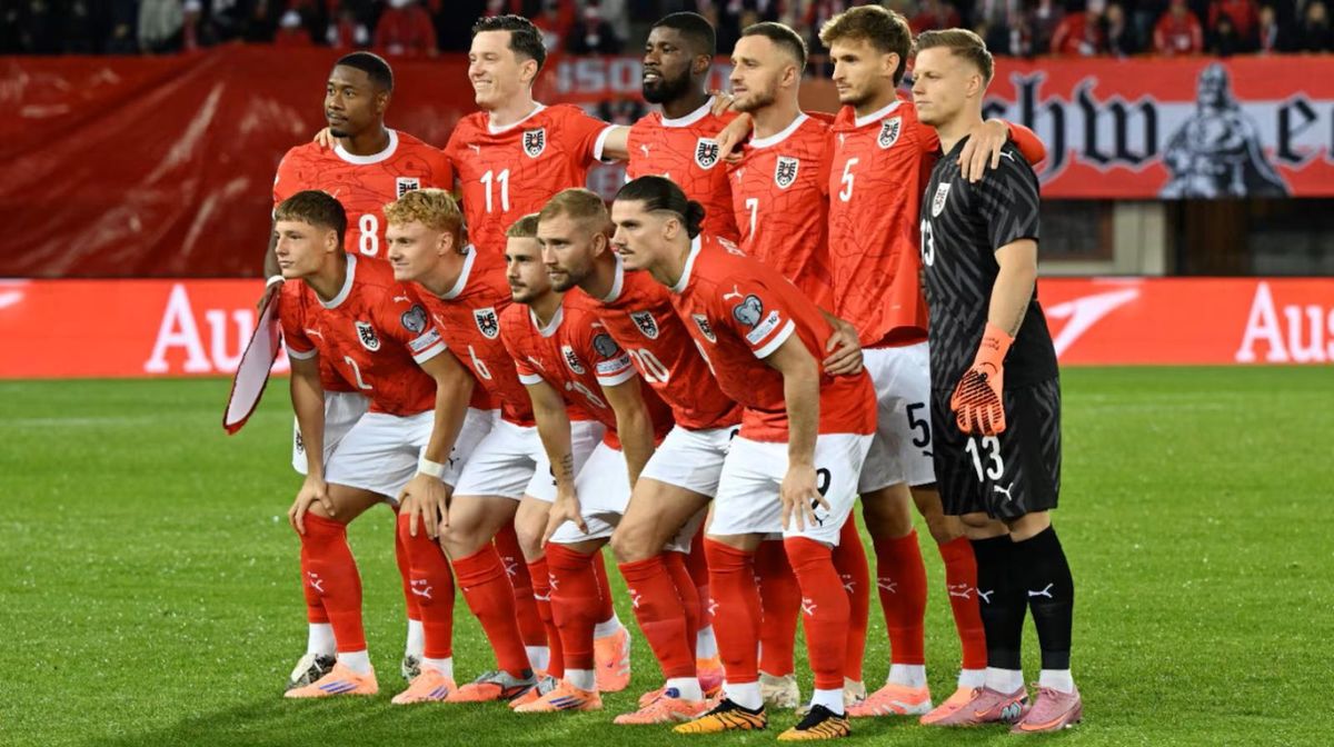 Austria tiene la lista confirmada para el Mundial.