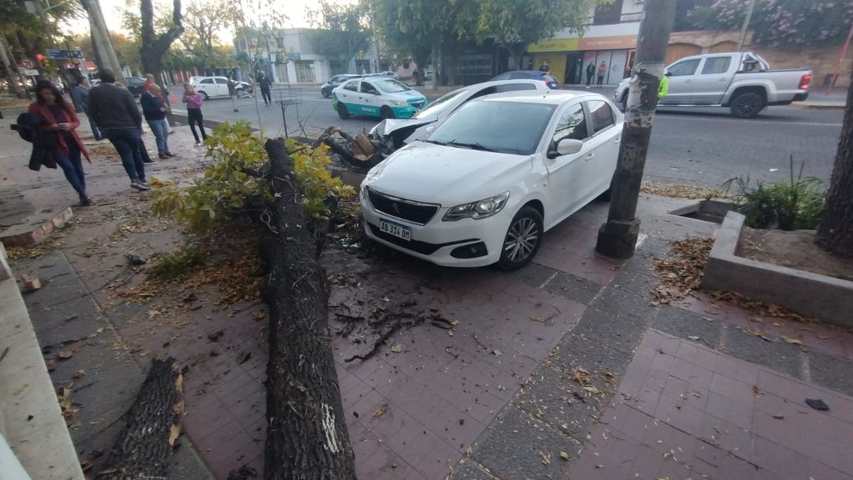 El accidente de tránsito despertó a algunos vecinos de la Cuarta Sección. El accidente de tránsito despertó a algunos vecinos de la Cuarta Sección.
