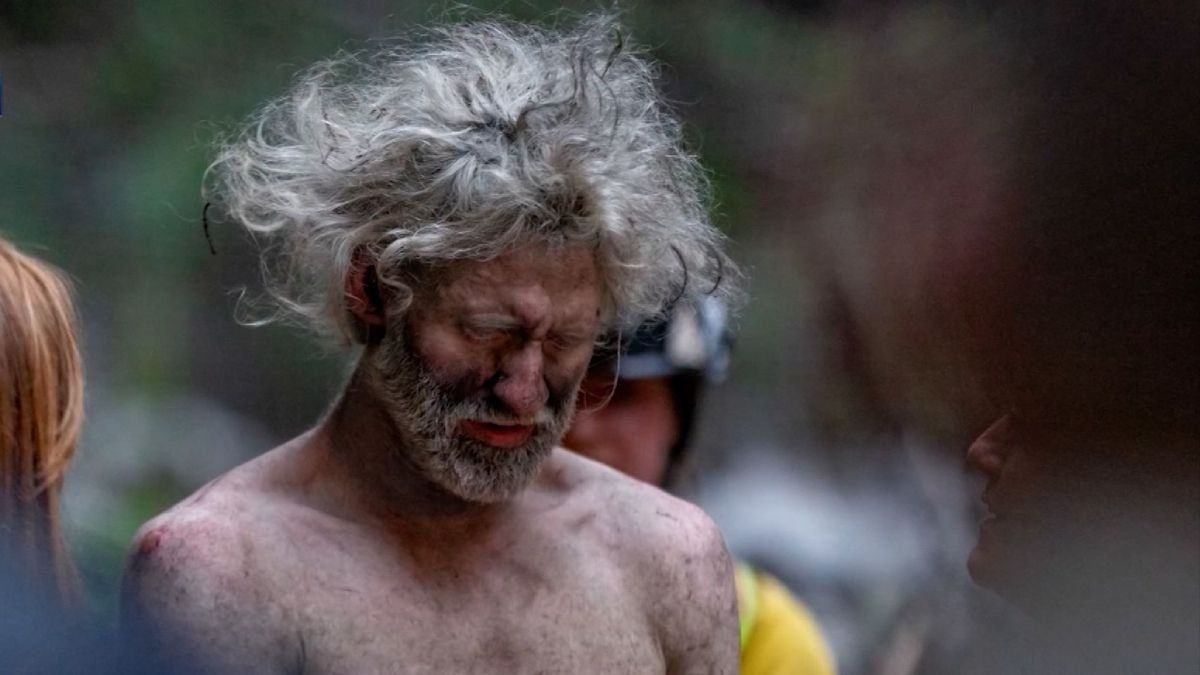 El senderista que estuvo 10 días desparecido en medio de la montaña.
