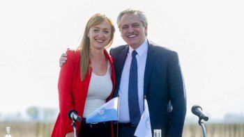 Alberto felicitó a Anabel, la nueva presidenta del PJ local