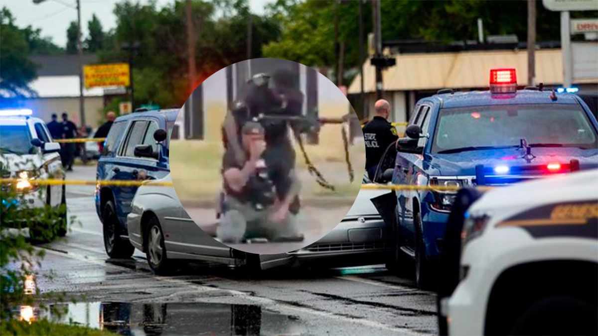 Video: un policía lloró tras matar a una chica de 19 años