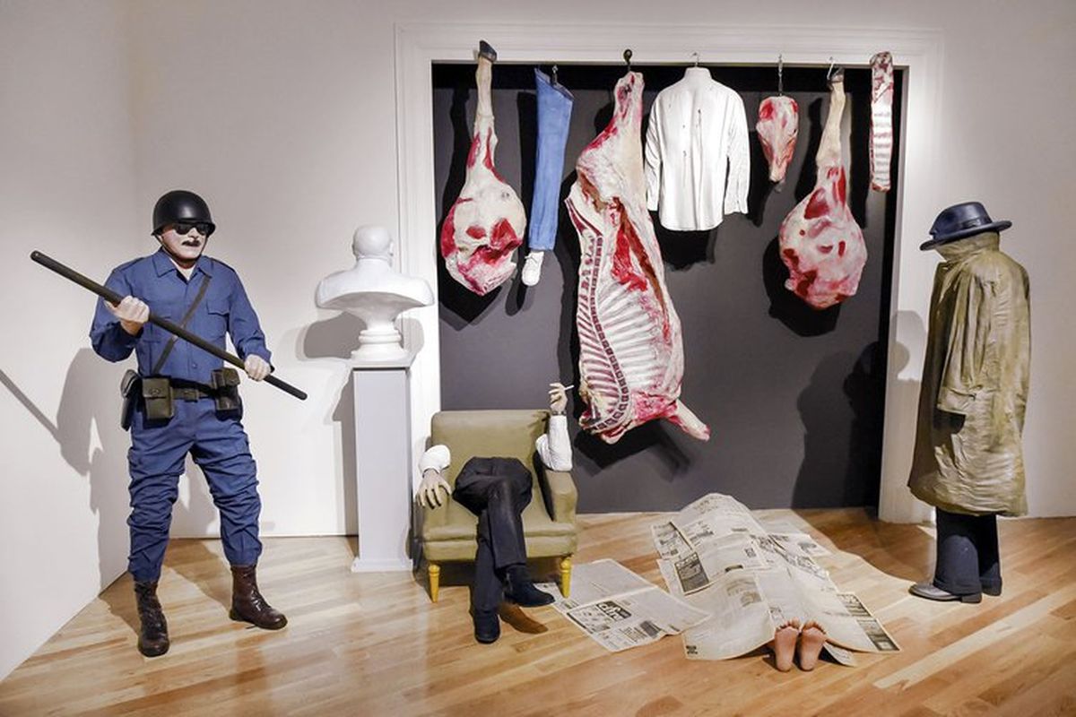La imagen de "Manos anónimas", creación de Carlos Alonso, describe con fidelidad lo que fue el terrorismo de Estado. La imagen de "Manos anónimas", creación de Carlos Alonso, describe con fidelidad lo que fue el terrorismo de Estado.