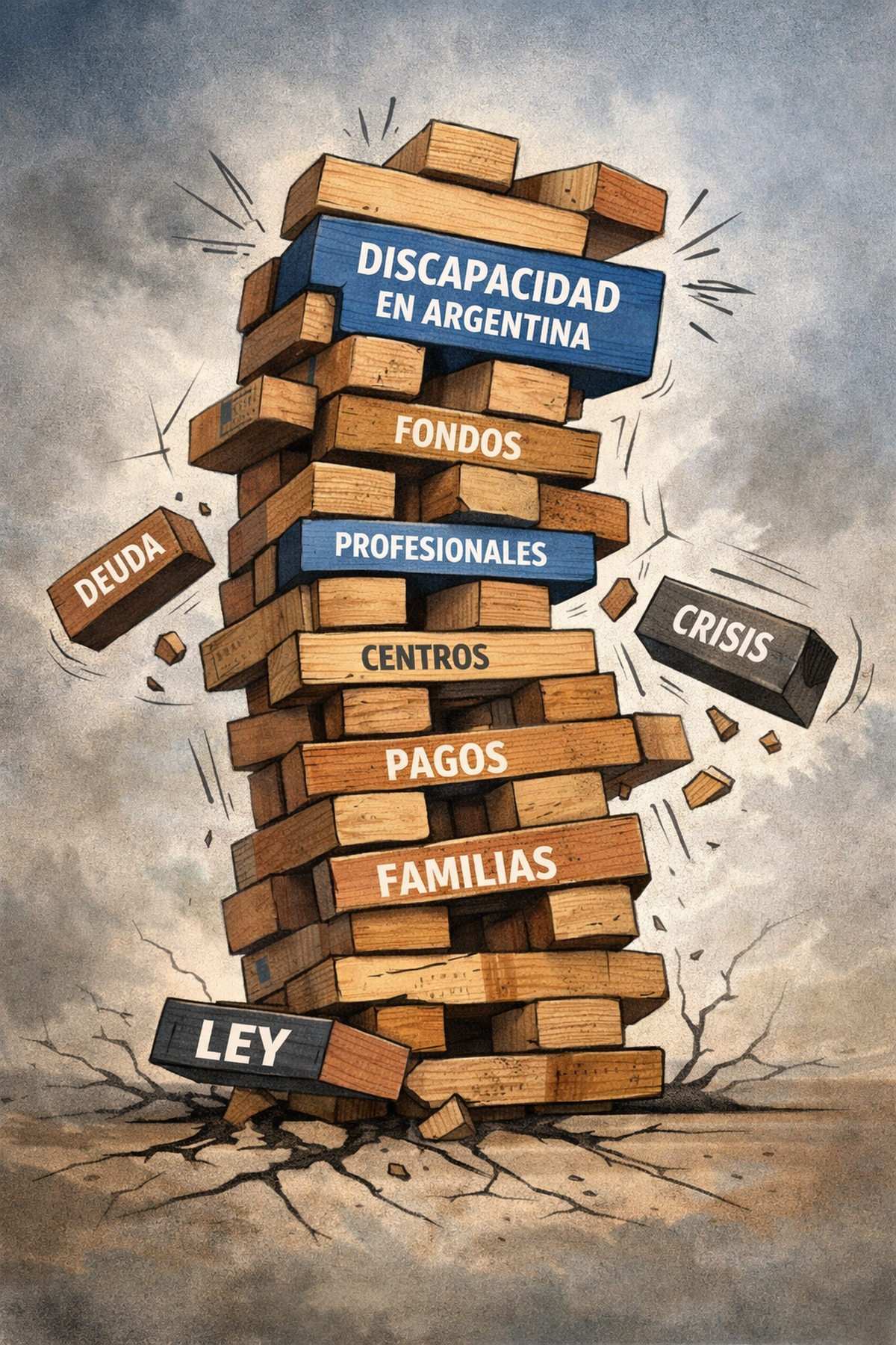 El sistema a punto del colapso. Discapacidad en crisis.