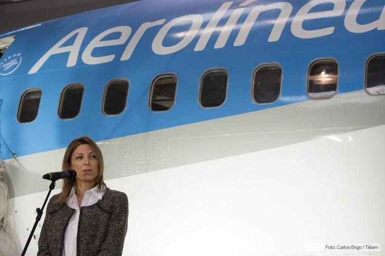 Isela Constantini: Estamos ante la oportunidad de convertir a Aerolíneas en una firma sustentable
