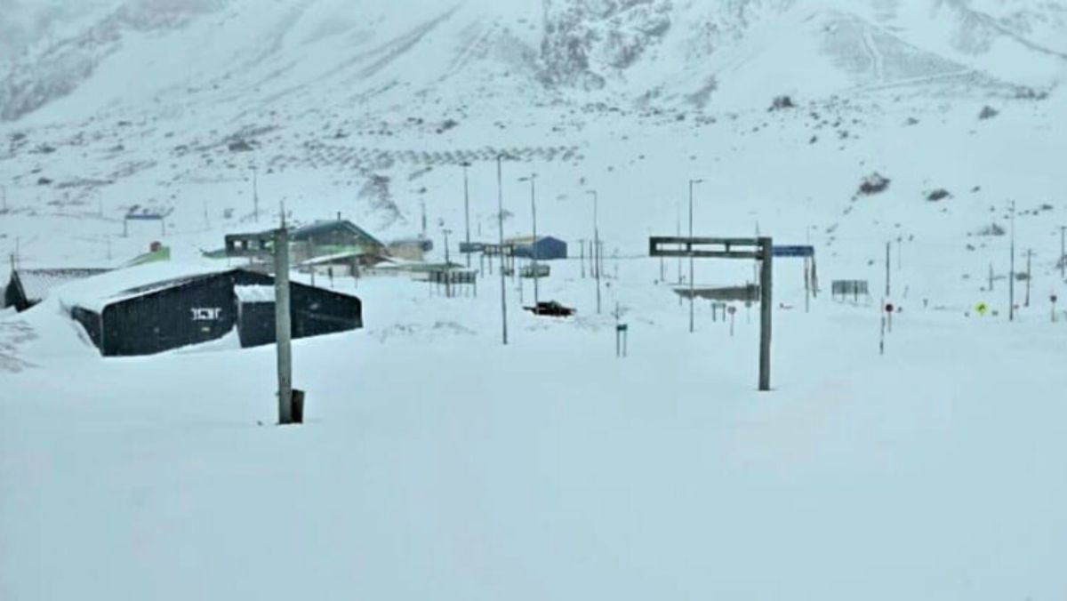 Así lucía este viernes el complejo aduanero Los Libertadores. Así lucía este viernes el complejo aduanero Los Libertadores.