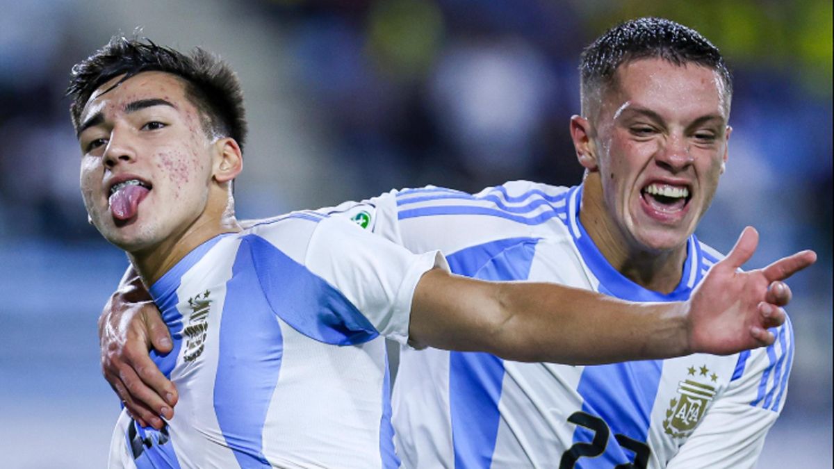 Argentina le ganó a Colombia.