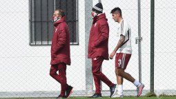 Fabrizio Angileri y un parte médico para nada alentador