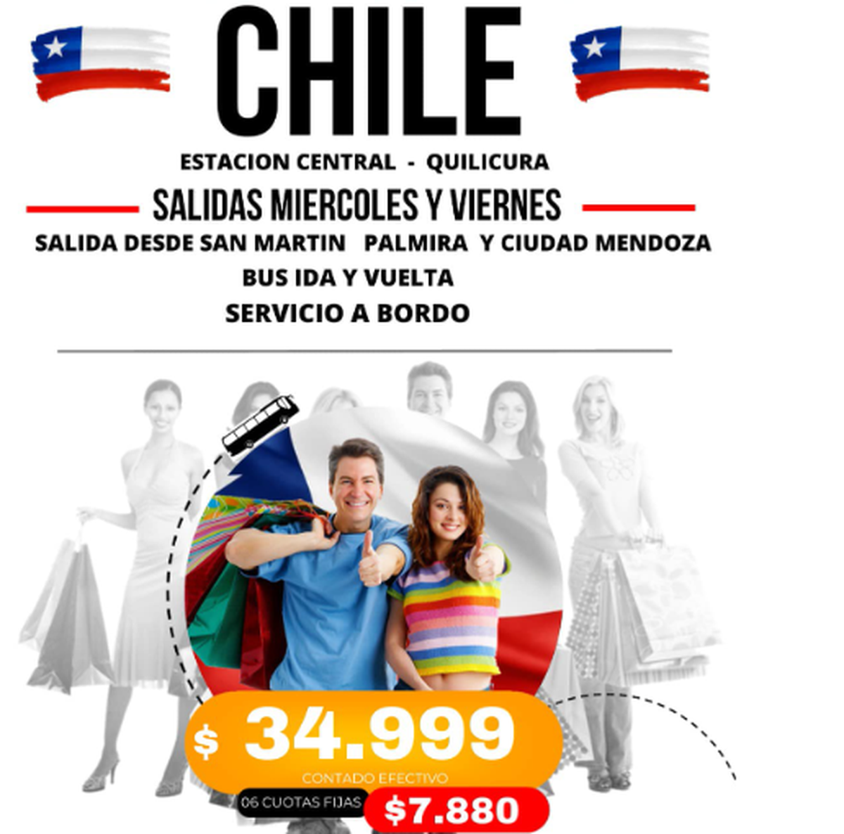 El boom de los tours de compras de Mendoza a Chile con servicios ida y ...