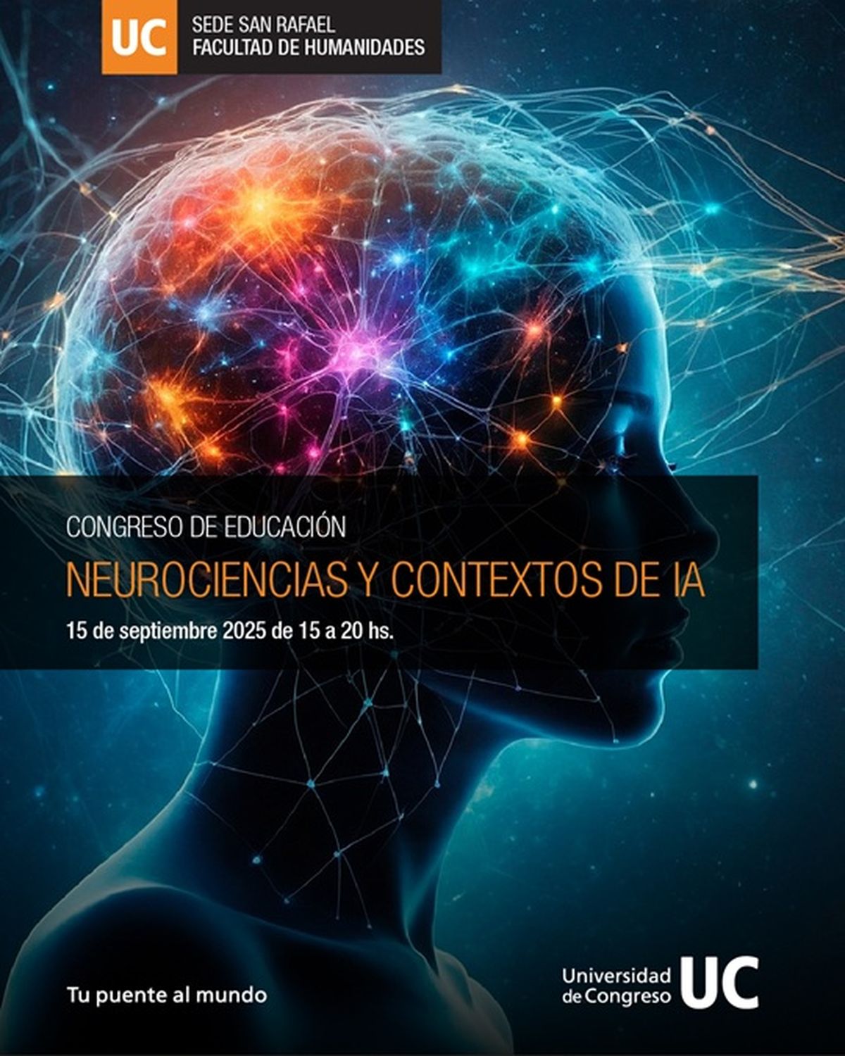La Universidad de Congreso organiza el Congreso de Educación, Neurociencias y contextos de IA. La Universidad de Congreso organiza el Congreso de Educación, Neurociencias y contextos de IA.