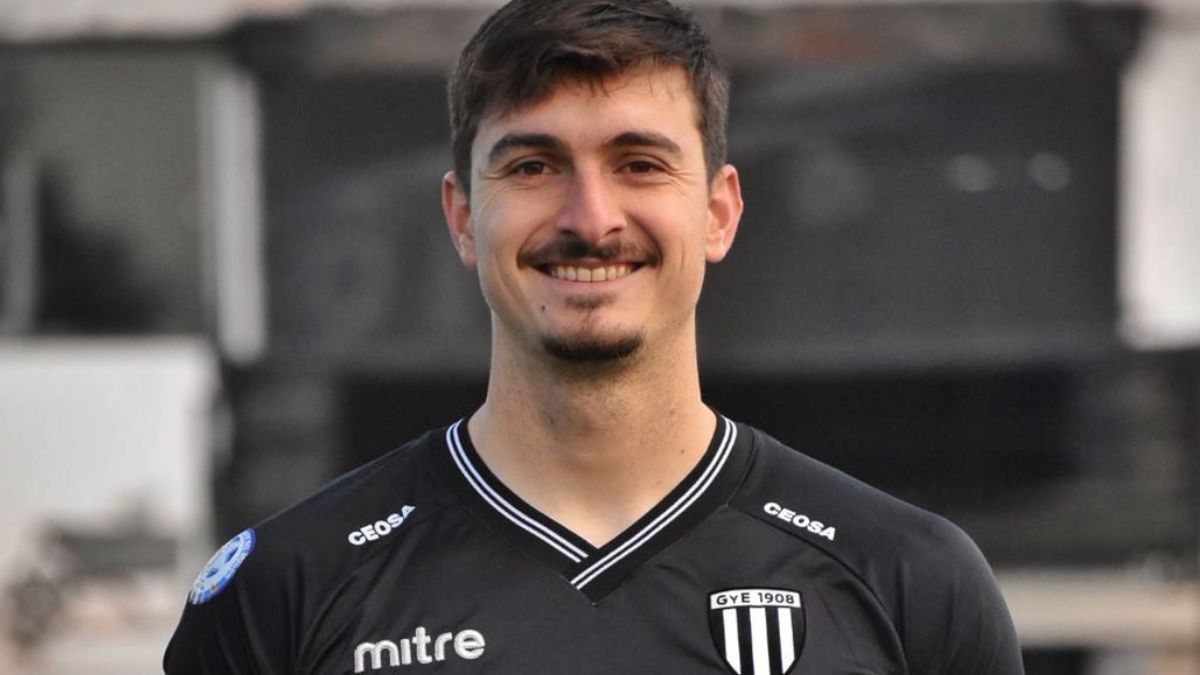 Matías Tagliamonte, arquero de 26 años, es el segundo refuerzo de Gimnasia y Esgrima. Foto: Gentileza Prensa Gimnasia y Esgrima. 