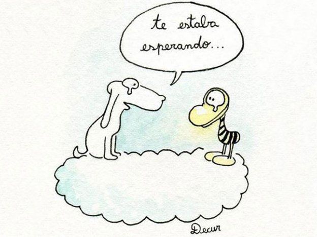 Despedida dibujada para Caloi