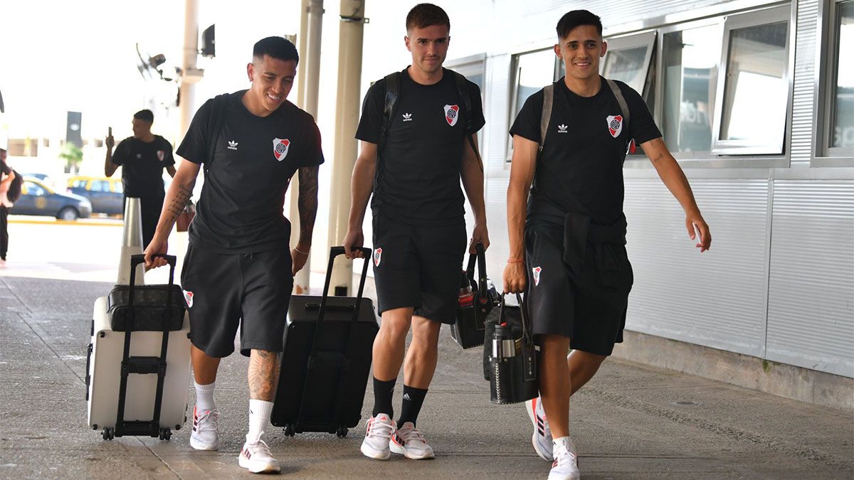 Esequiel Barco, Agustín Palavecino y Pablo Solari. Esequiel Barco, Agustín Palavecino y Pablo Solari.