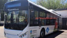 Ya circula en Mendoza el primer micro del país 100% a GNC