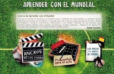 Distribuyeron en escuelas secundarias los CD de Aprender en el Mundial