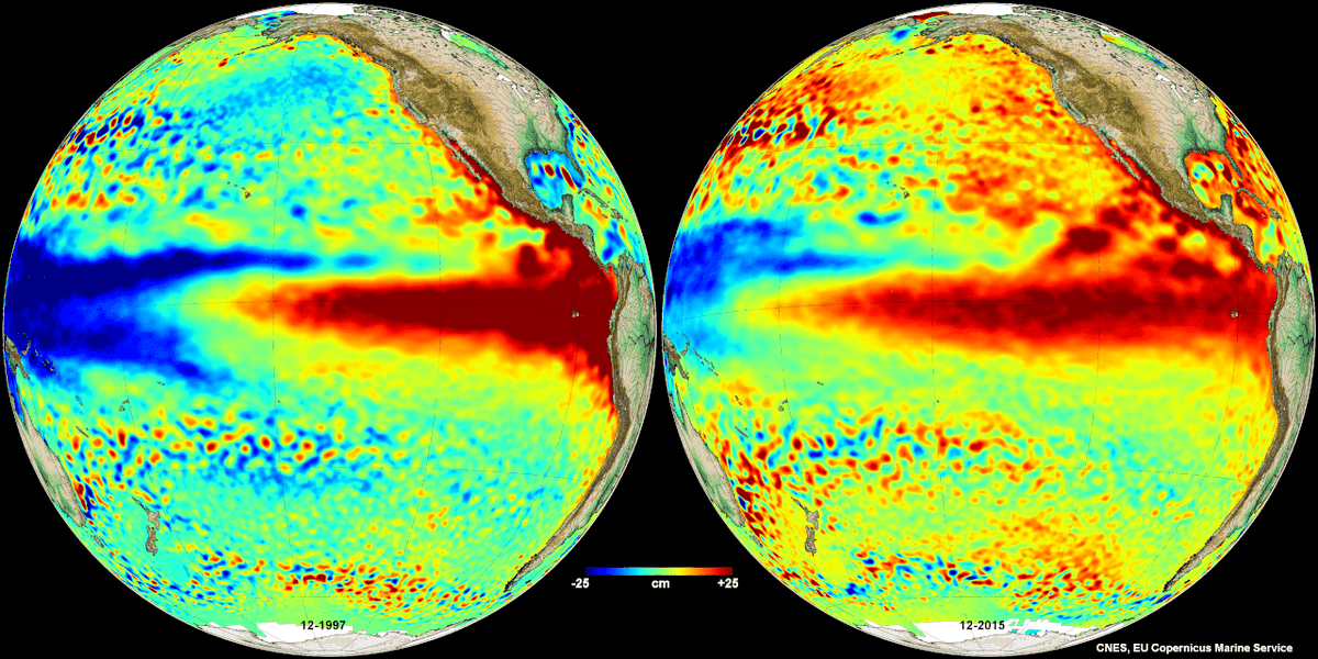 Estudio marca que un cambio en el océano puede empeorar El Niño para este año