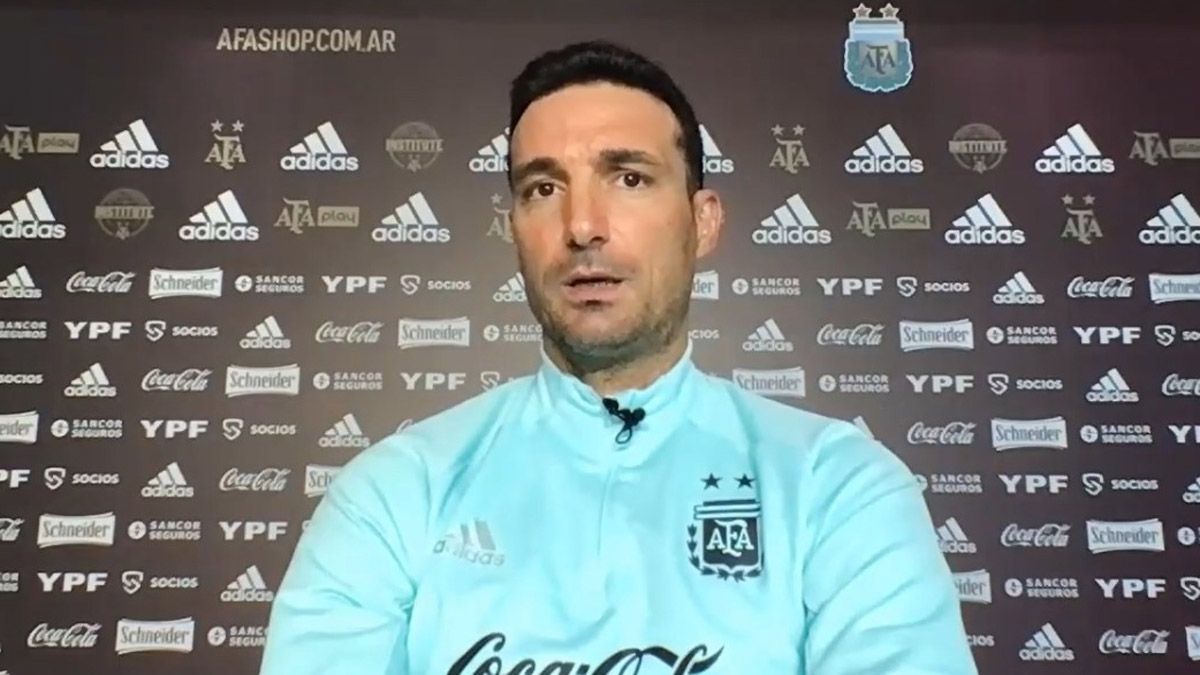 Scaloni no dio el equipo, pero sí confirmó al arquero