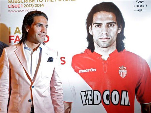 Fotos de la glamorosa presentación de Falcao en el Mónaco