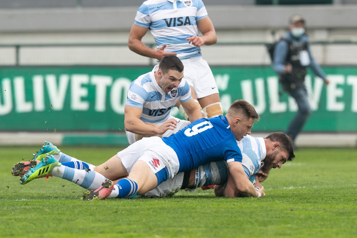 Los Pumas, con try de Juan Martín González, vencieron a Italia