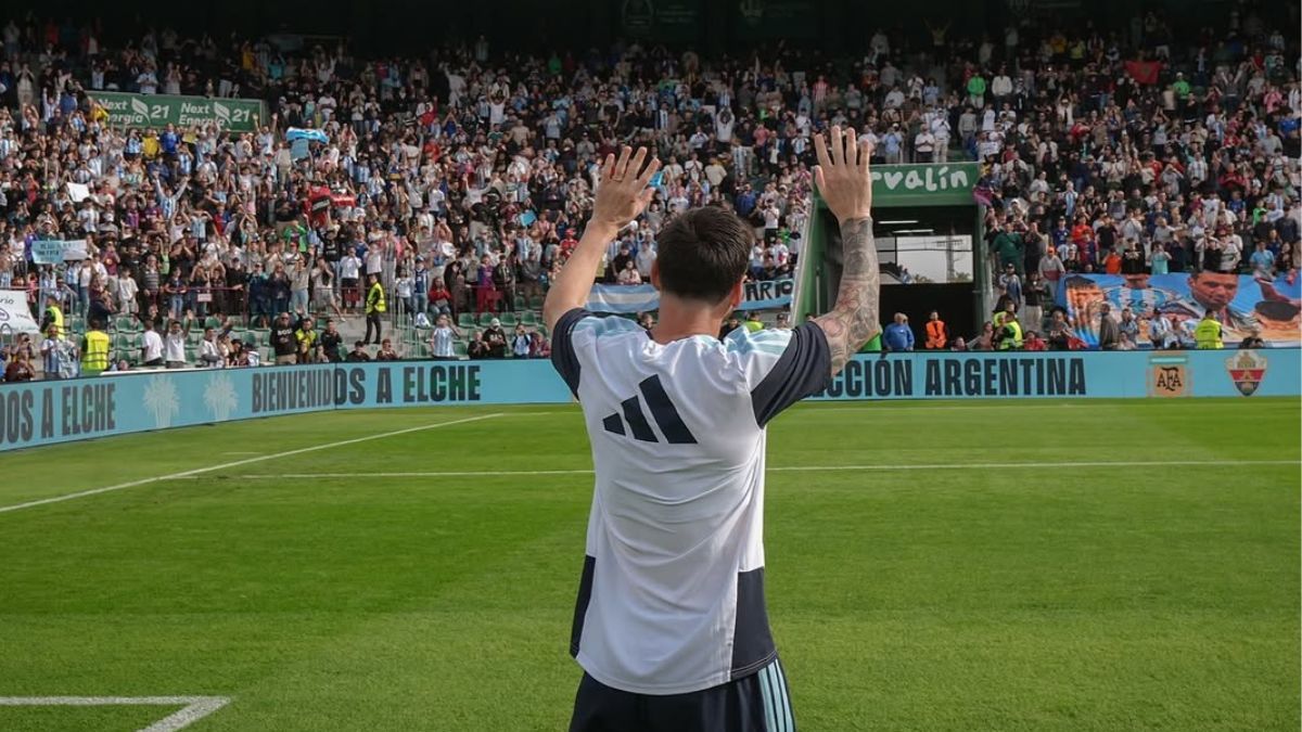 Lionel Messi, emocionado con los fanáticos en España: 