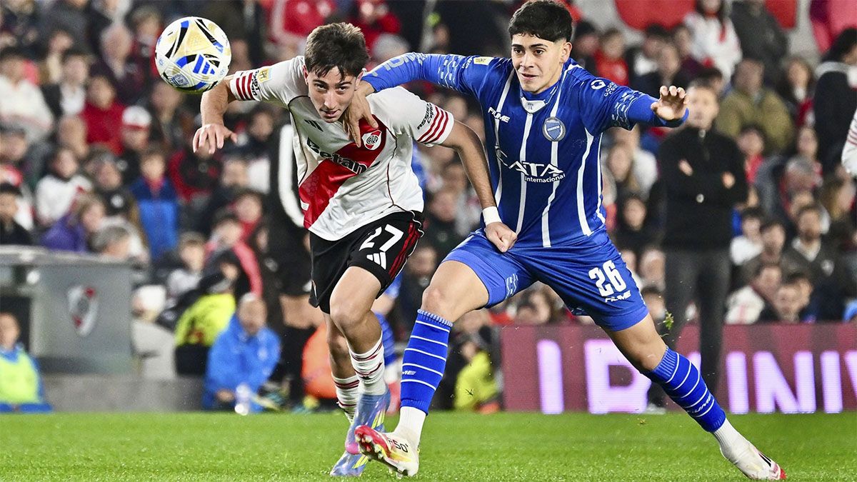 River y Godoy Cruz empatan en el Monumental.