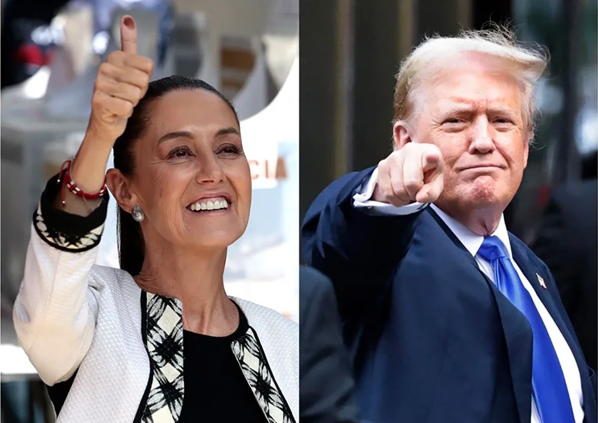  Claudia Sheinbaum presidenta de México y a Donald Trump presidente de Estados Unidos (Archivo). Crédito: EFE/ José Méndez/Peter Foley. Claudia Sheinbaum presidenta de México y a Donald Trump presidente de Estados Unidos (Archivo). Crédito: EFE/ José Méndez/Peter Foley.