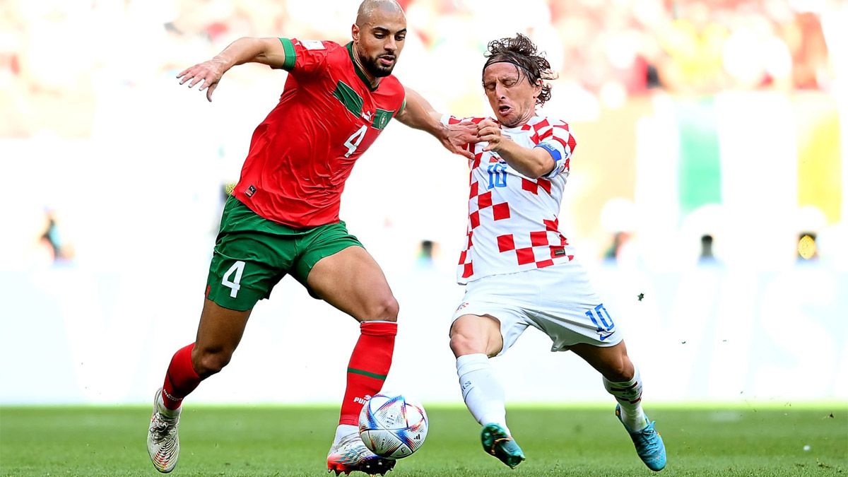 Marruecos y Croacia no pudieron marcar en el debut de ambos en el Mundial Qatar 2022.