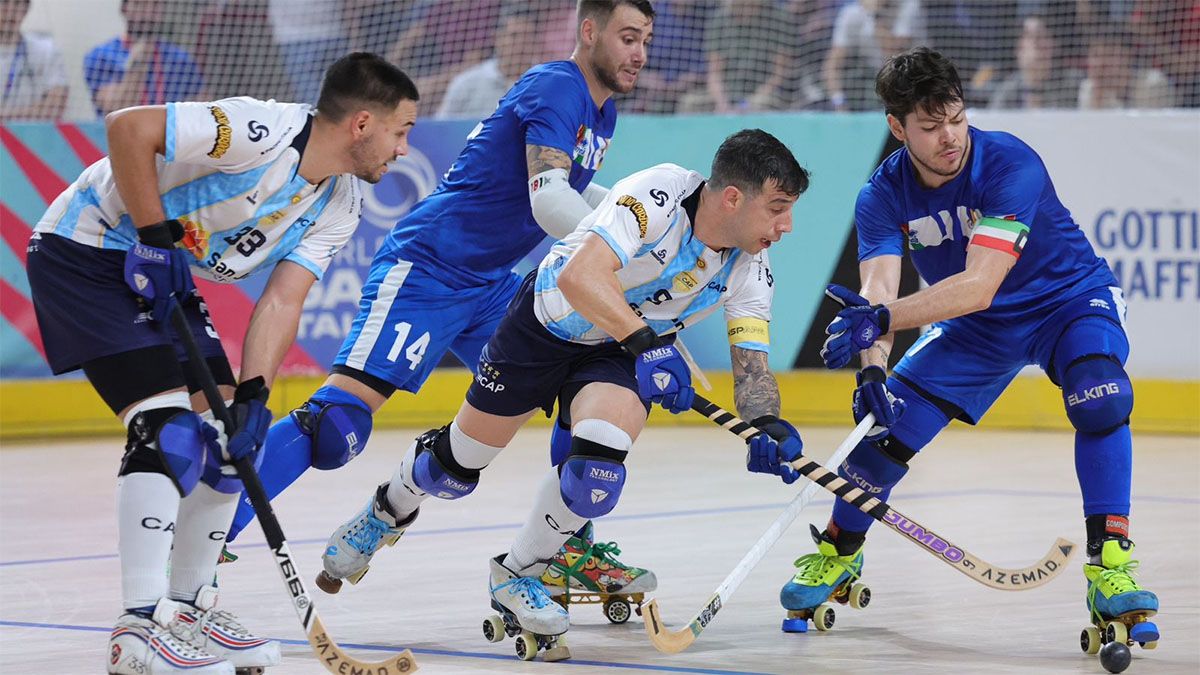 Argentina venció a Italia en la semifinal. Argentina venció a Italia en la semifinal.
