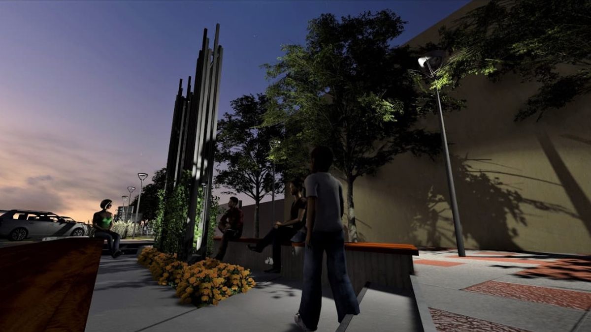 Indignación: taparon en Lavalle el mural de Johana Chacón 