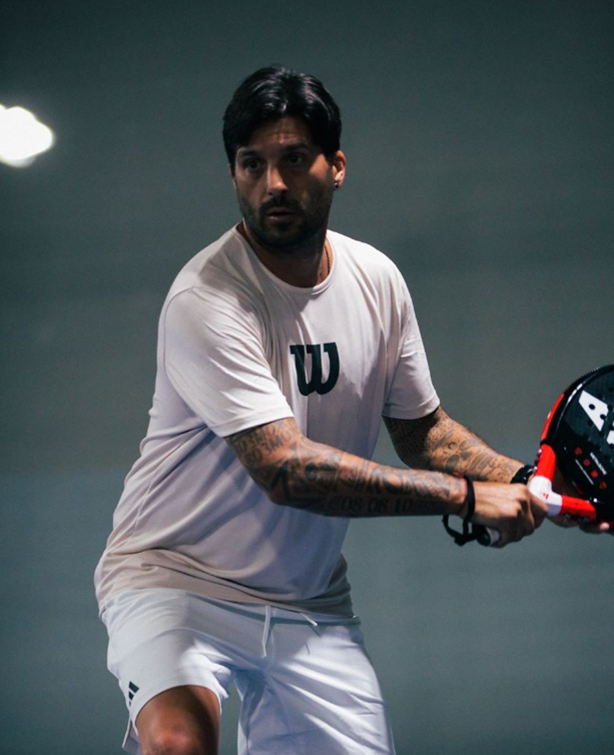 El Chori Domínguez es uno de los protagonistas de FUPA, el circuito de pádel para ex futbolistas. El Chori Domínguez es uno de los protagonistas de FUPA, el circuito de pádel para ex futbolistas.