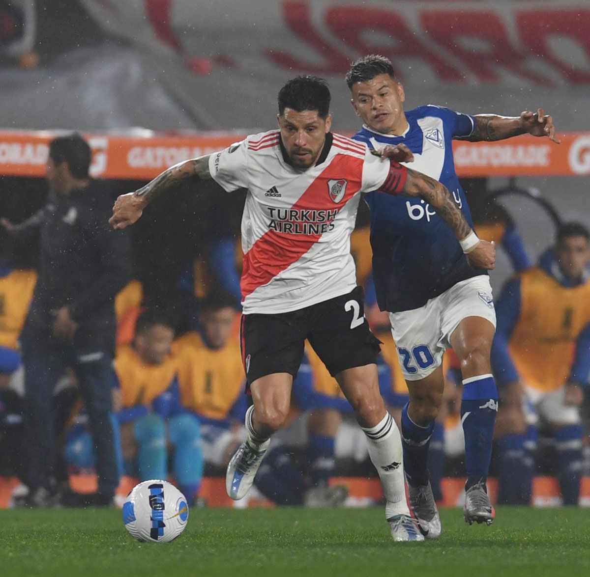 River y Vélez protagonizaron una serie muy intensa, típica de Copa Libertadores