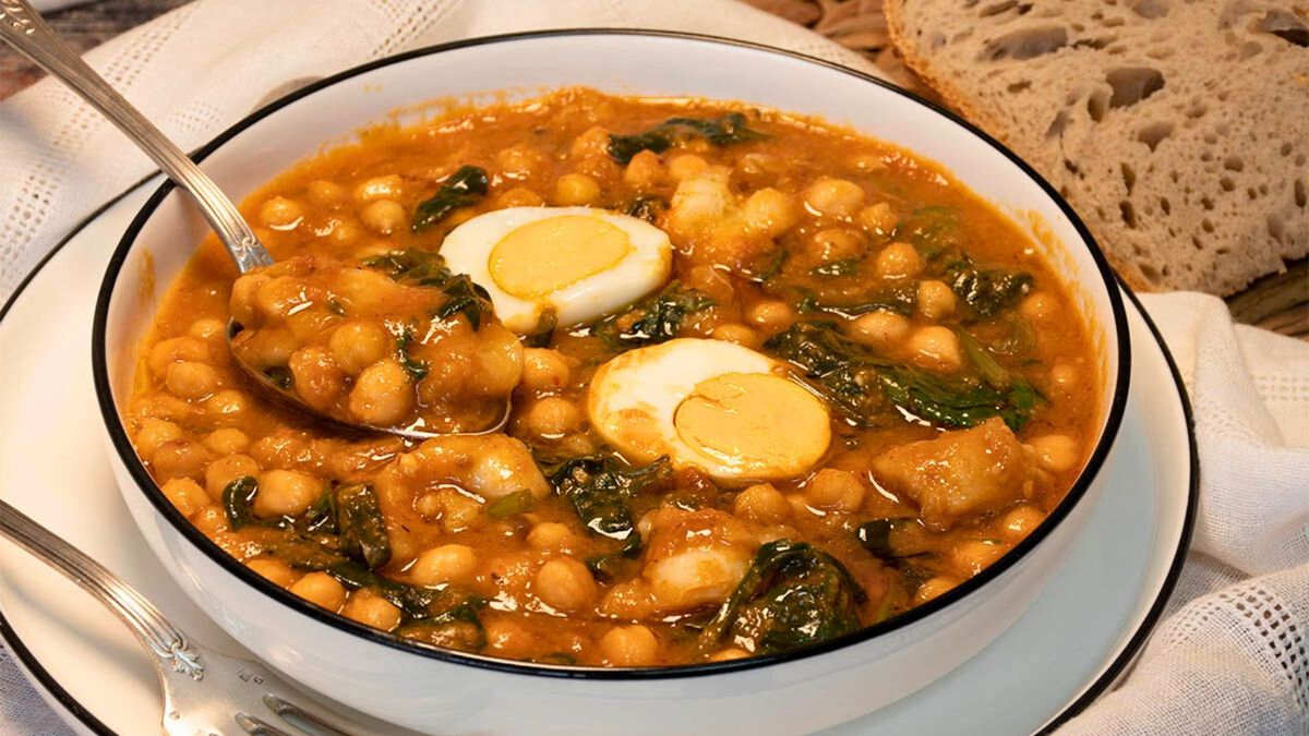 Receta del guiso de garbanzos. Foto: gentileza lacocinadefrabisa.