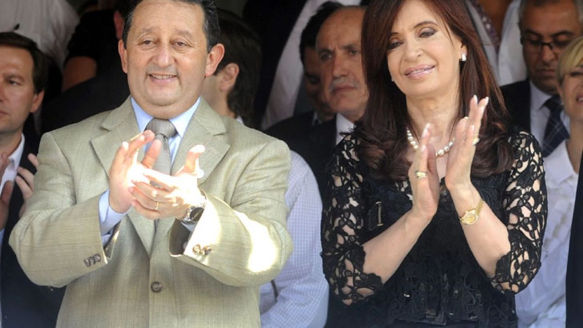 Celso Jaque y Cristina Kirchner en viejas épocas. Celso Jaque y Cristina Kirchner en viejas épocas.
